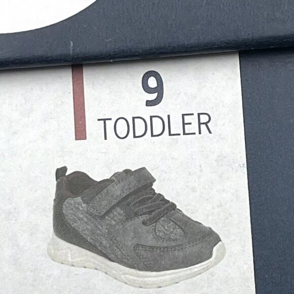 Oshkosh Toddler Boy's Slip-on Casual Sneaker Size 9-10 Gray Lightweight & Comfy - Picture 10 of 16